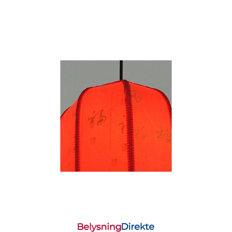 Archaize Saueskinn Røde Lanterner Veranda Droplight Lampelys