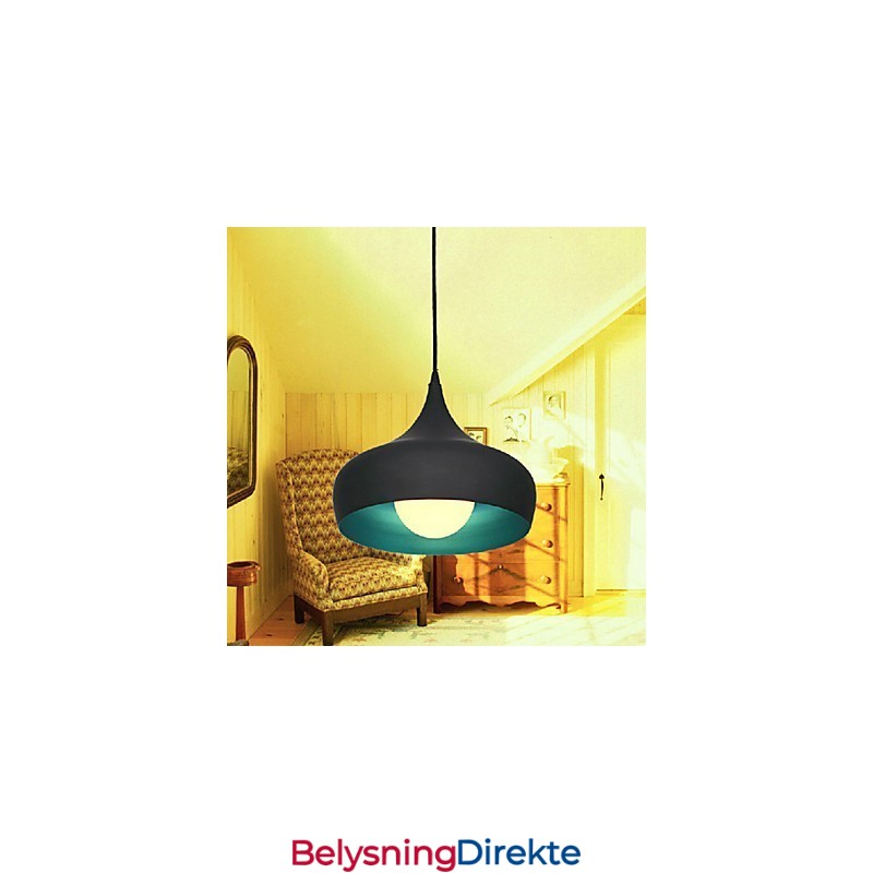 Moderne Samtidsstil Retro Skål Mini-Stil Maleri Pendellampe