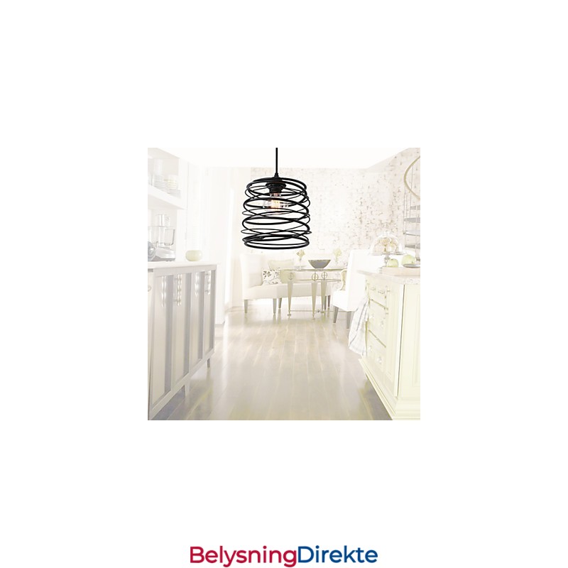 Rustikk Hytte Retro Landlig Mini-Stil Maleri Metall Pendellampe Garasje