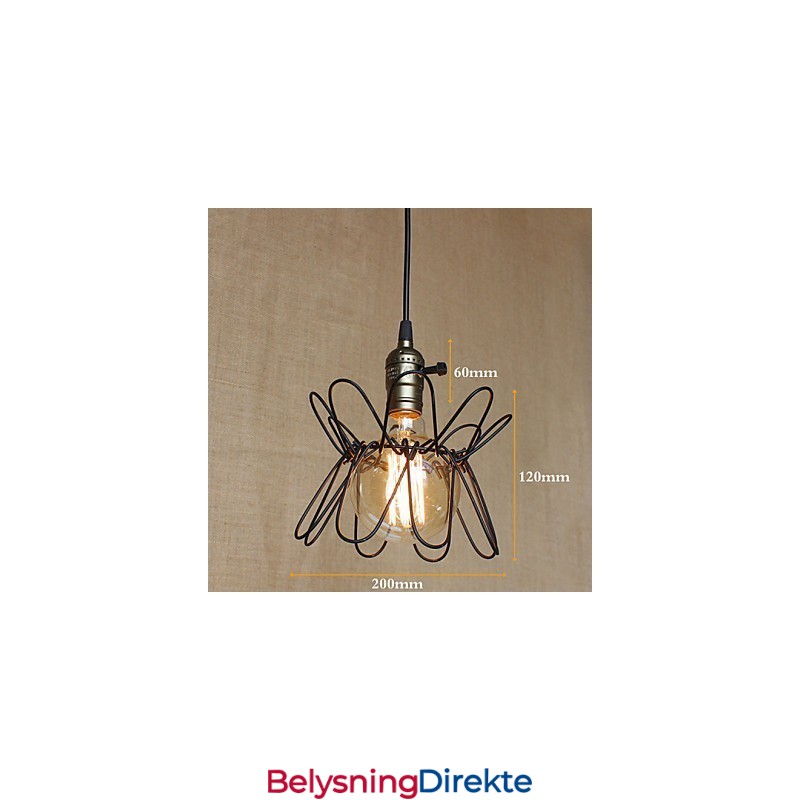 Americange Industriell Retro Deformasjonslysekrone