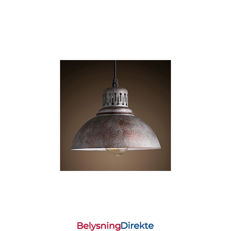 Retro Mini-Stil Maleri Metall Anhengslampe Utendørs