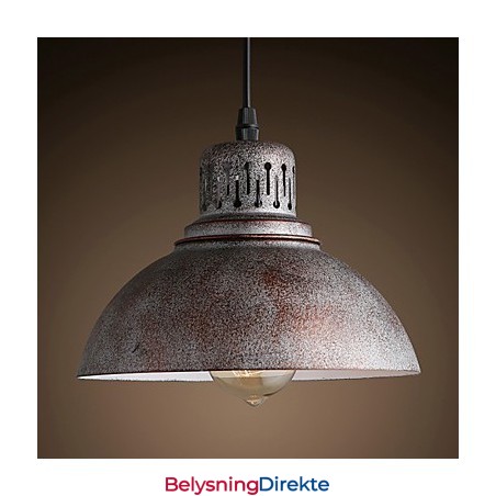 Retro Mini-Stil Maleri Metall Anhengslampe Utendørs