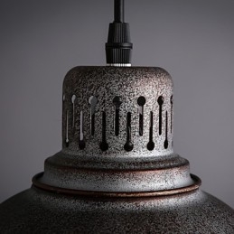 Retro Mini-Stil Maleri Metall Anhengslampe Utendørs