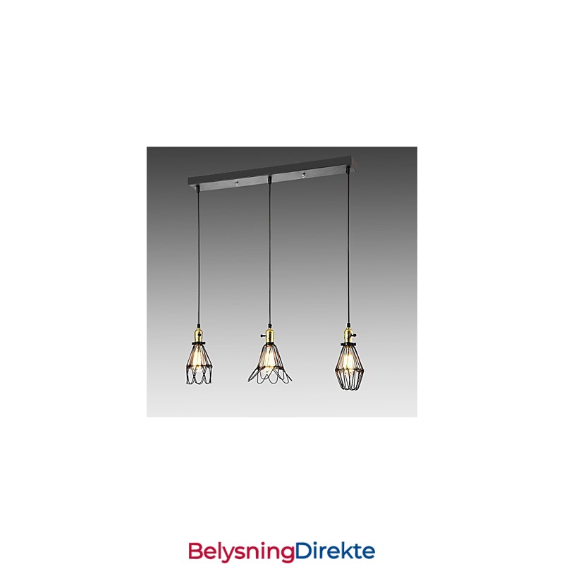 Tradisjonell Klassisk Vintage Retro Landlig Pendellampe