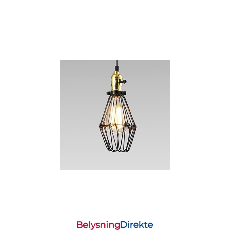 Tradisjonell Klassisk Vintage Retro Landlig Pendellampe