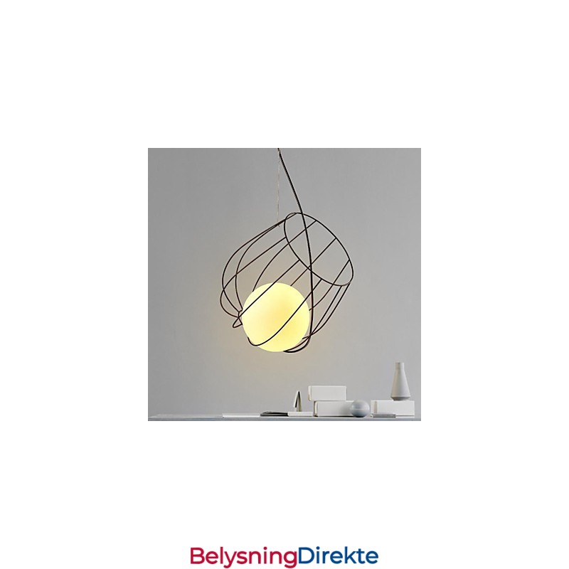 Retro Designer Metall Pendellampe