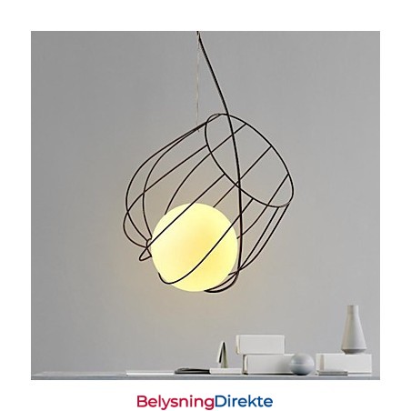 Retro Designer Metall Pendellampe