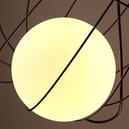 Retro Designer Metall Pendellampe