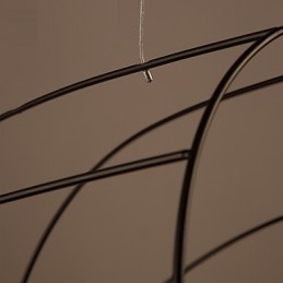 Retro Designer Metall Pendellampe