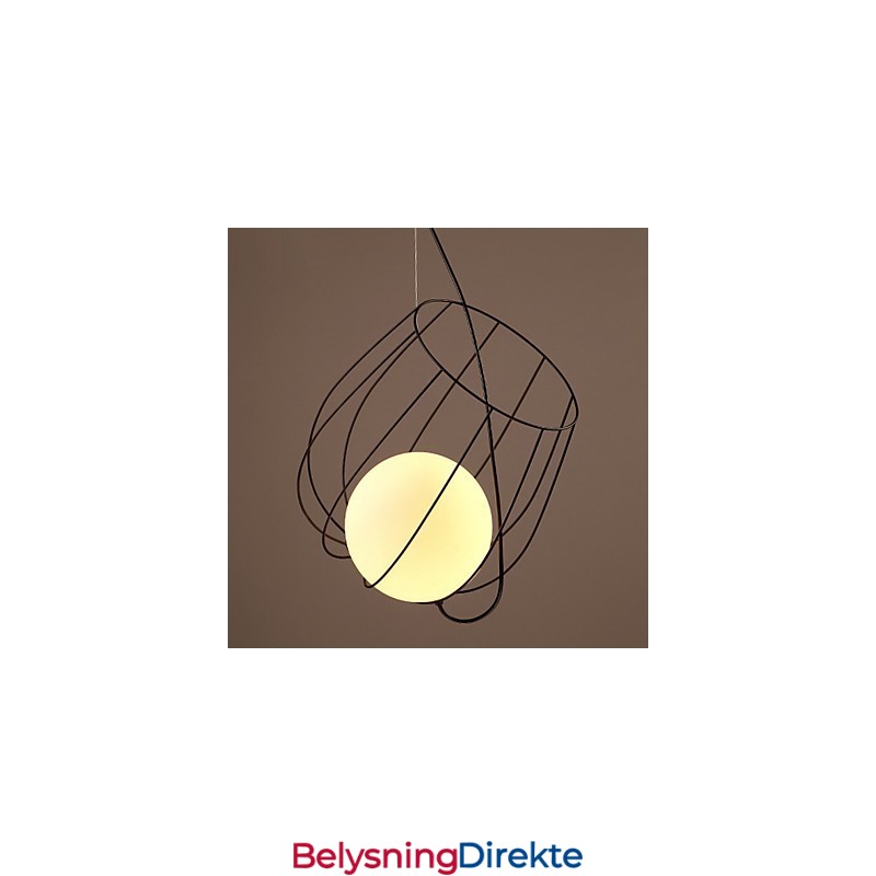 Retro Designer Metall Pendellampe