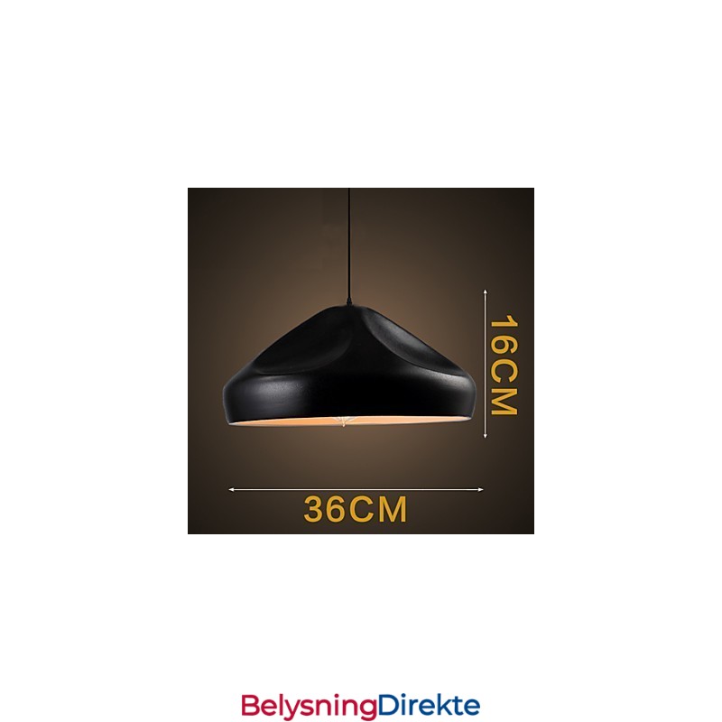 Vintage Retro Mini-Stil Maleri Metall Pendellampe