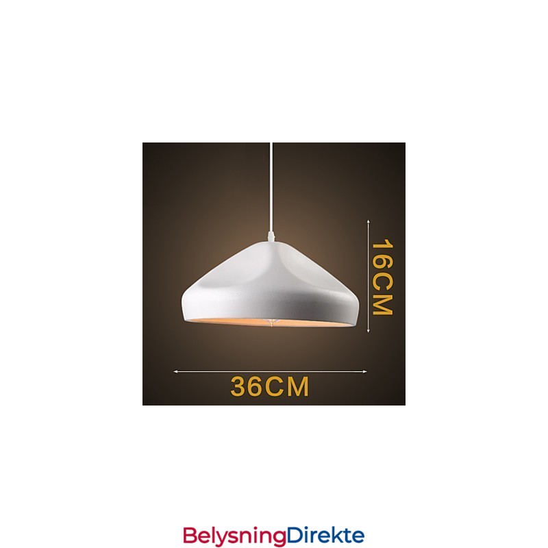 Vintage Retro Mini-Stil Maleri Metall Pendellampe