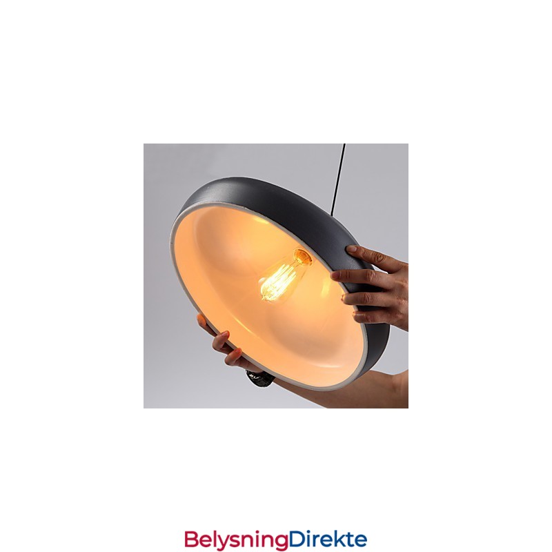 Vintage Retro Mini-Stil Maleri Metall Pendellampe