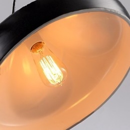 Vintage Retro Mini-Stil Maleri Metall Pendellampe