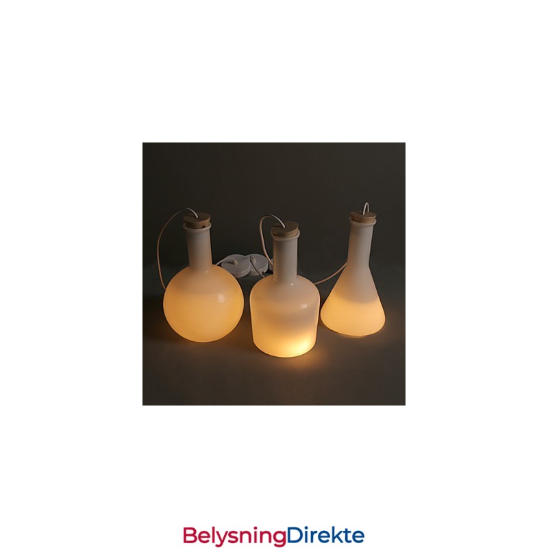 Moderne Og Kontraktsfestet Kreativ Magisk Hvit Glassflaskelinje Droplight