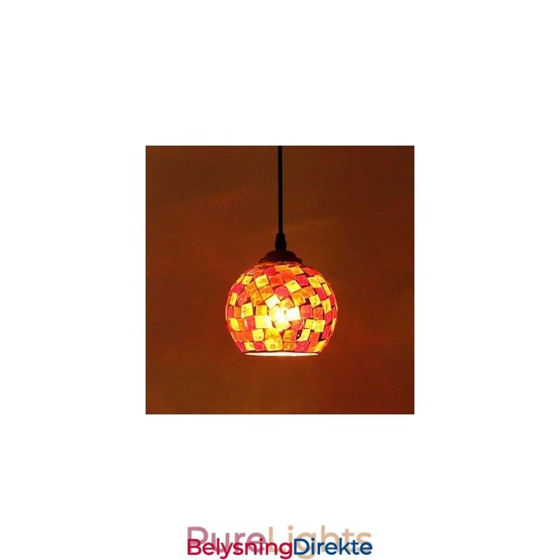 Moderne, Samtidskunstnerisk Maleri, Metallpendellampe