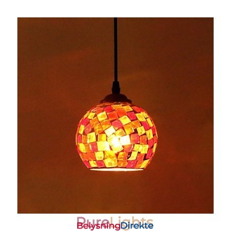 Moderne, Samtidskunstnerisk Maleri, Metallpendellampe