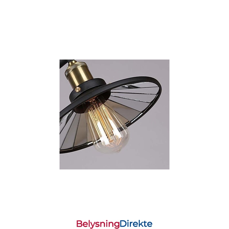 Vintage Landlig Mini-Stil Maleri Metalllysekrone