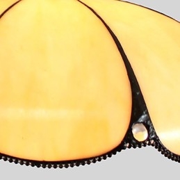 Europeisk Landlig Kreativ Kunst Lysekrone I Farget Glass Restaurering Av Gamle Skikker Lampelys