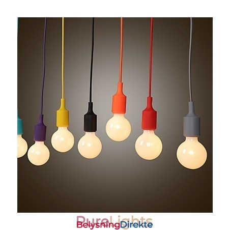 Kreativ Silikon Regnbue Drage Lysekrone