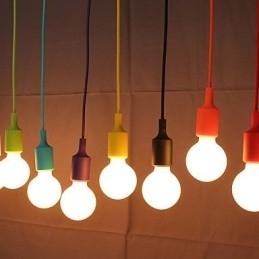 Kreativ Silikon Regnbue Drage Lysekrone