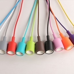 Kreativ Silikon Regnbue Drage Lysekrone