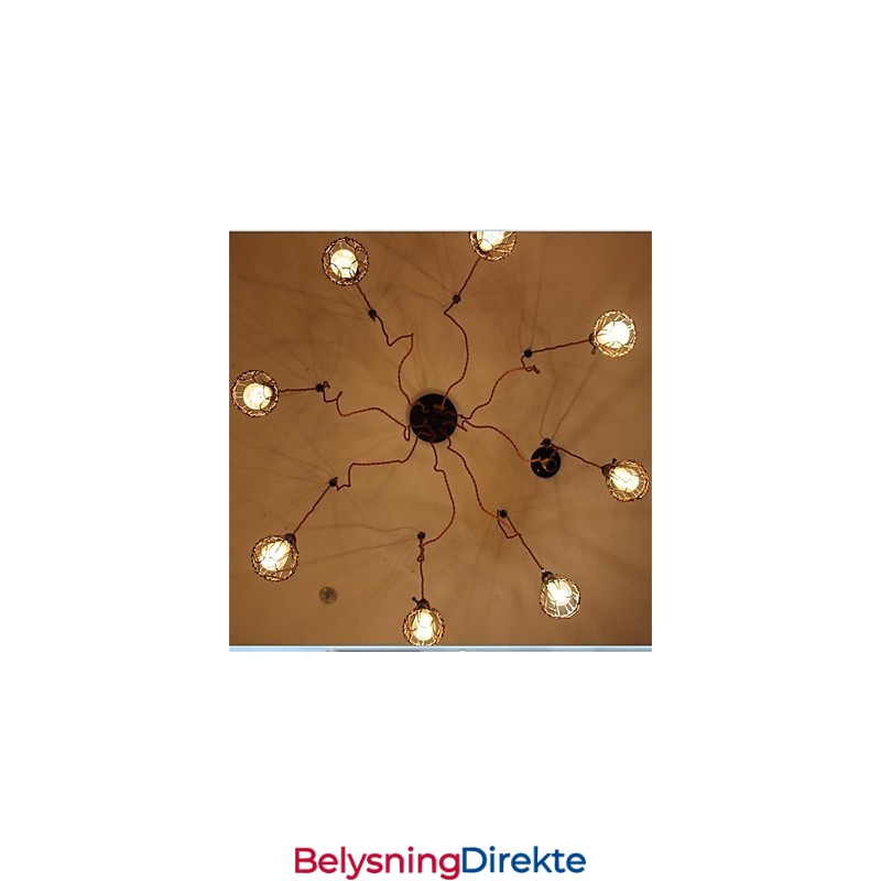 Amerikansk Landlig Retro 8-Hodet Skjønnhetsblomst Anheng