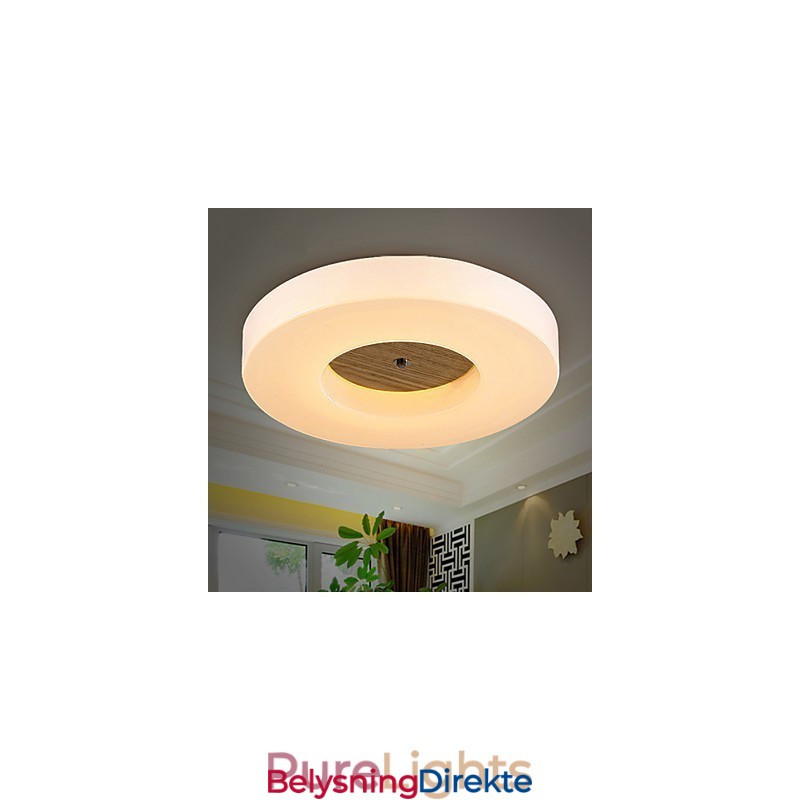 Moderne Samtids Landlig Ministil Andre Tre Bambus Pendellampe