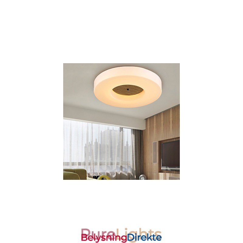 Moderne Samtids Landlig Ministil Andre Tre Bambus Pendellampe