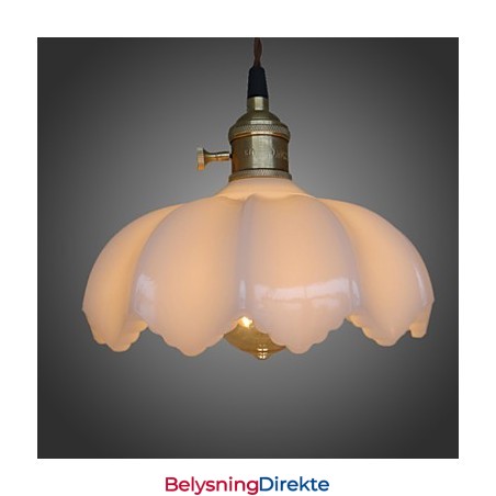 Retro Belysningslamper Glass Pendellampe