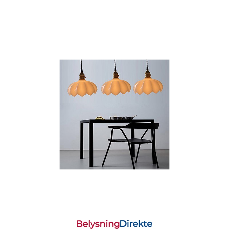 Retro Belysningslamper Glass Pendellampe