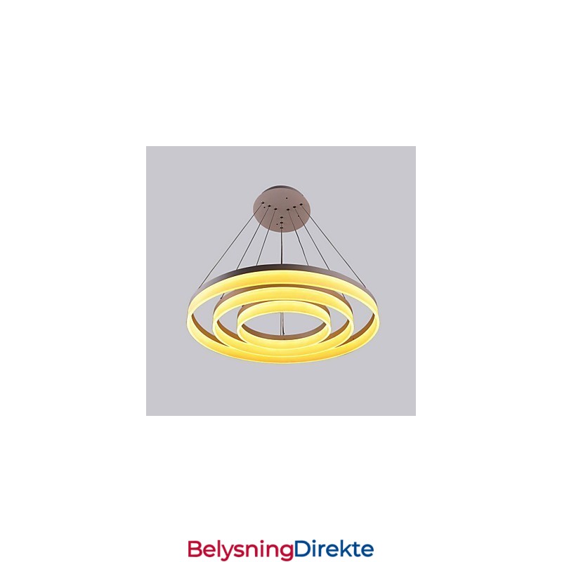 Varmt Salg Hvitfarget Akryl Moderne Hengelampe 130W