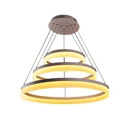 Varmt Salg Hvitfarget Akryl Moderne Hengelampe 130W