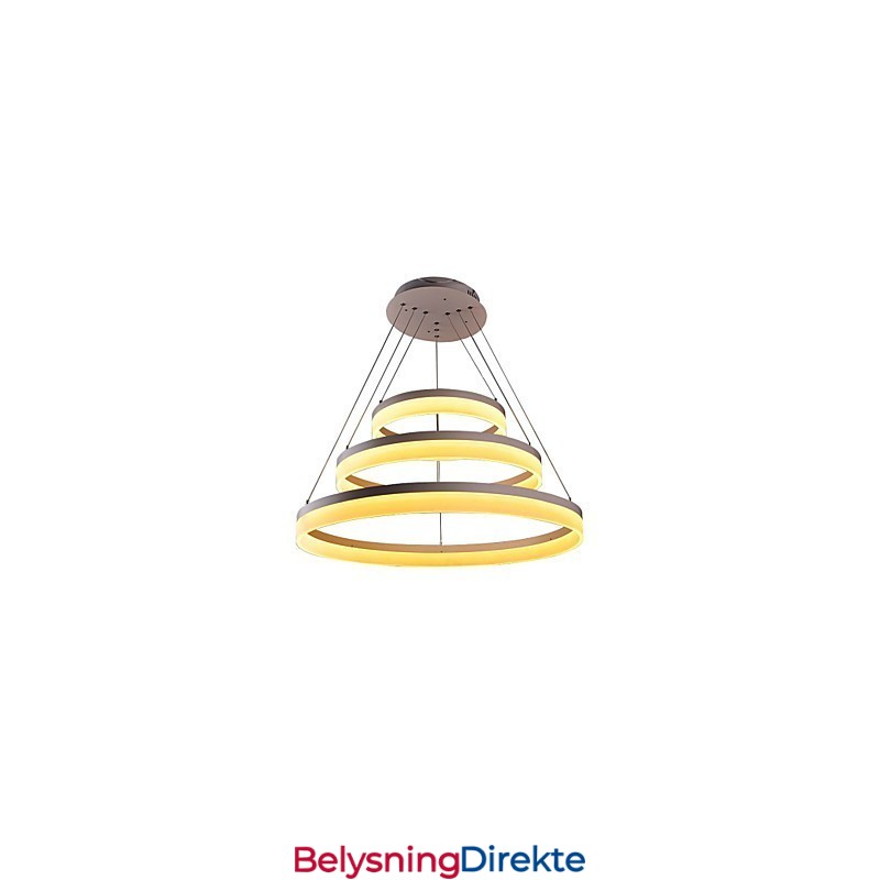 Varmt Salg Hvitfarget Akryl Moderne Hengelampe 130W