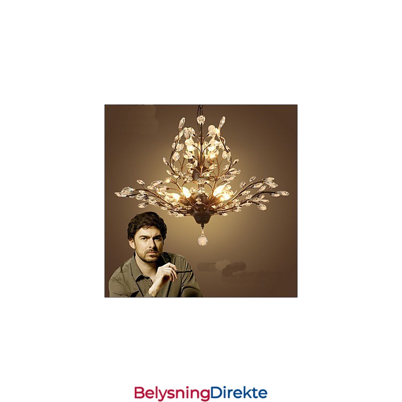 Middelhavs Retro Kreative Sugekopplamper Med Enkle Mønstre