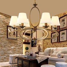 Rustikk Lysekrone I Metall I Ministil I Vintagestil I Hyttestil