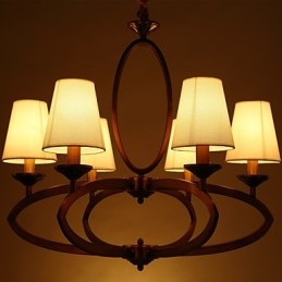 Rustikk Lysekrone I Metall I Ministil I Vintagestil I Hyttestil