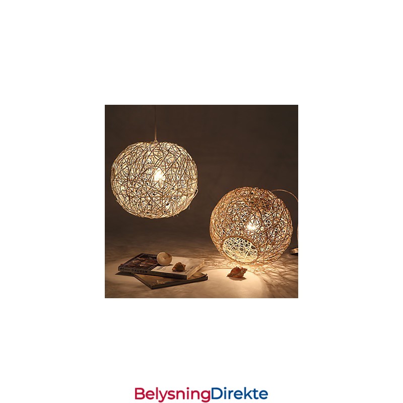 Cany Art Lamp Landlig Chinlon Droplight Droplight Lampe Lys