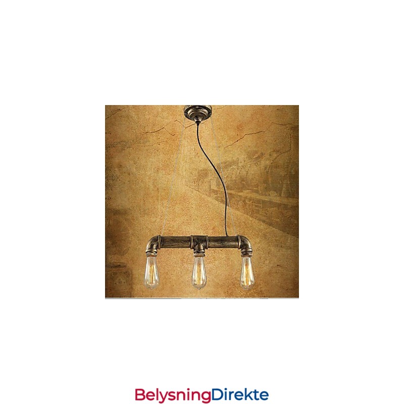 Retro Industriell Vindkafé Kreativ Vannrør