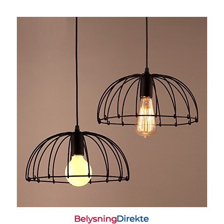 Retro Designer Metall Pendellampe
