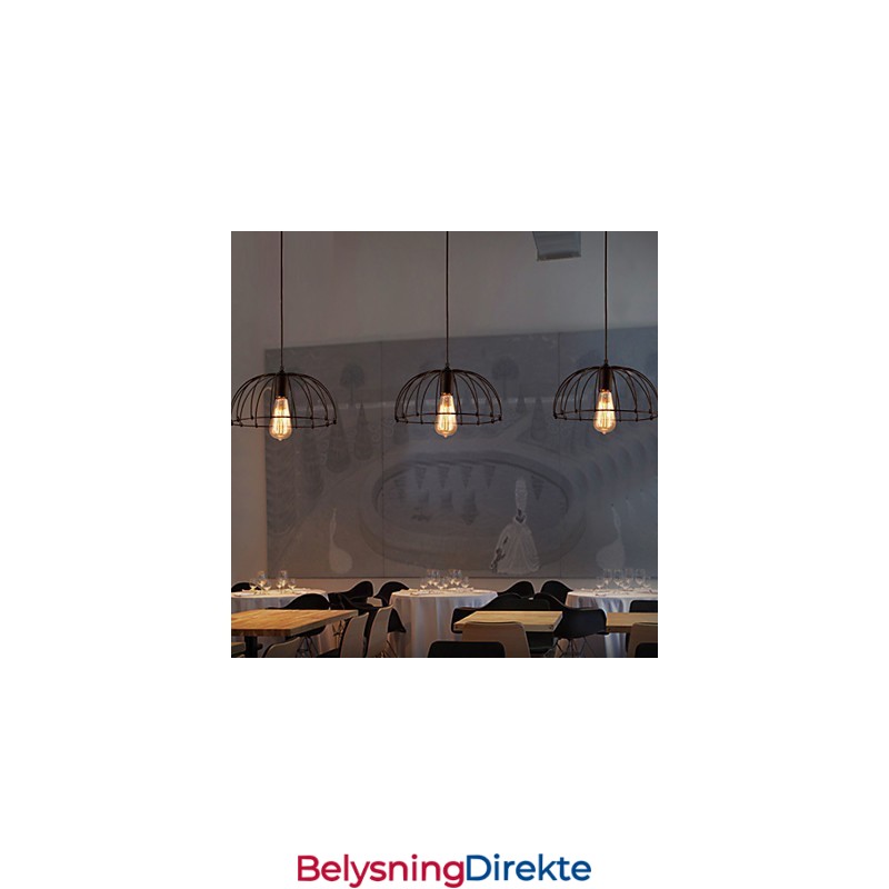 Retro Designer Metall Pendellampe