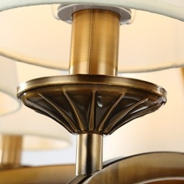 Rustikk Lysekrone I Metall I Ministil I Vintagestil I Hyttestil