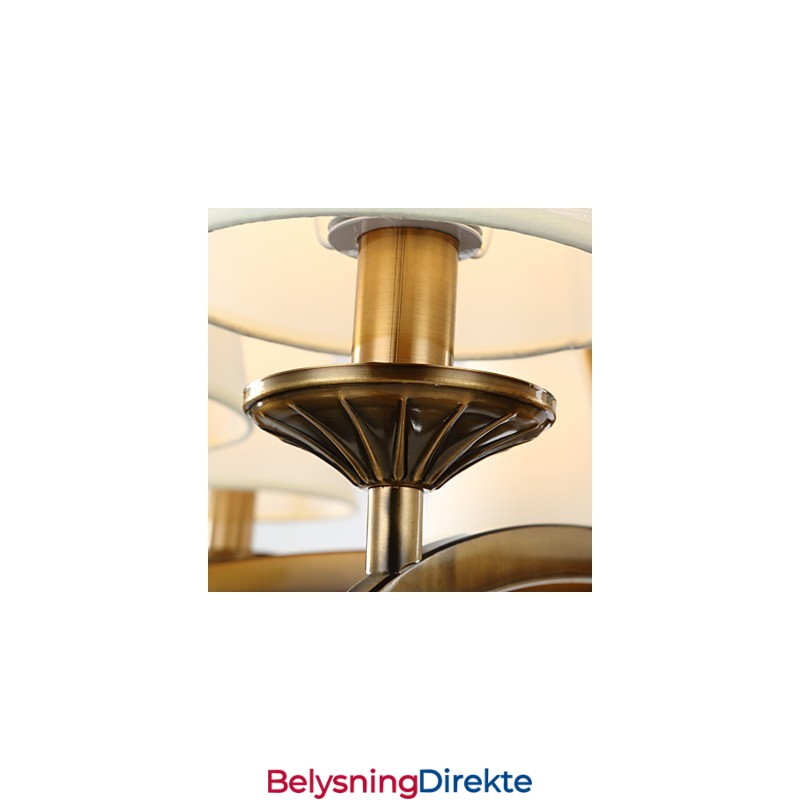 Rustikk Lysekrone I Metall I Ministil I Vintagestil I Hyttestil