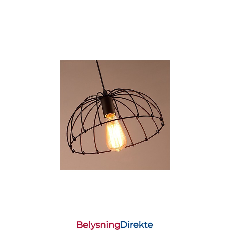 Retro Designer Metall Pendellampe