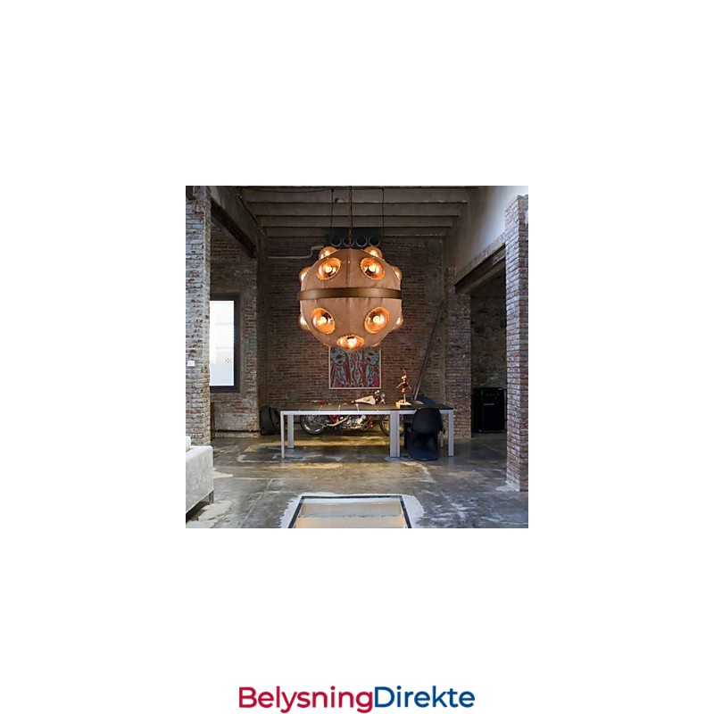 Landlig Maling Metall Lysekrone Anhengslampe Soverom