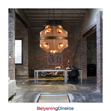 Landlig Maling Metall Lysekrone Anhengslampe Soverom