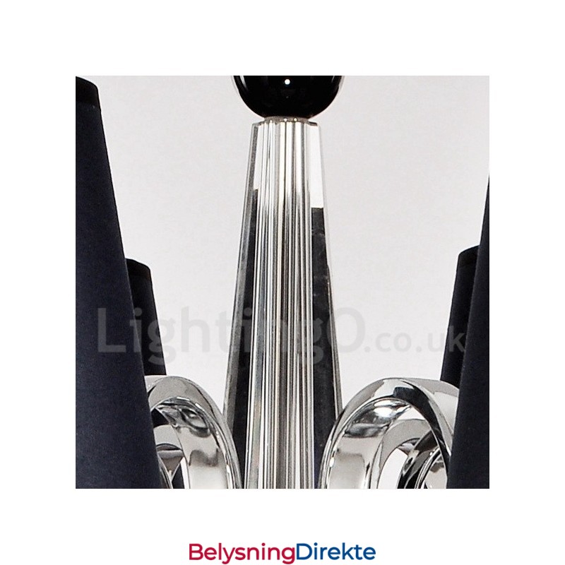 Moderne Samtids Tradisjonell Klassisk Rustikk Hytte Vintage Landlig Øy Krom Metalllysekrone