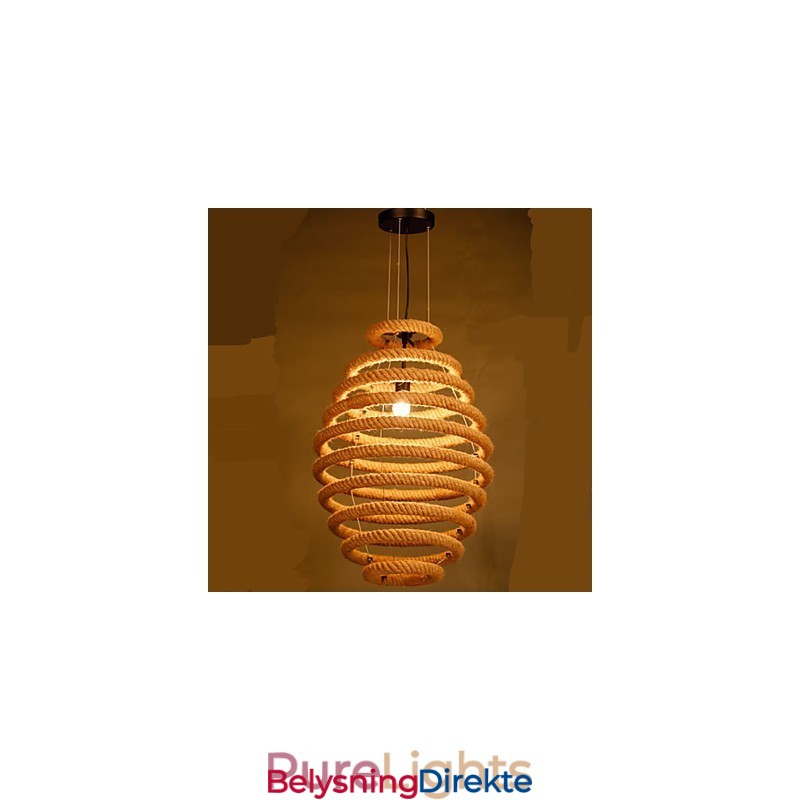 Amerikansk Landlig Hamp Honningkakelysekrone