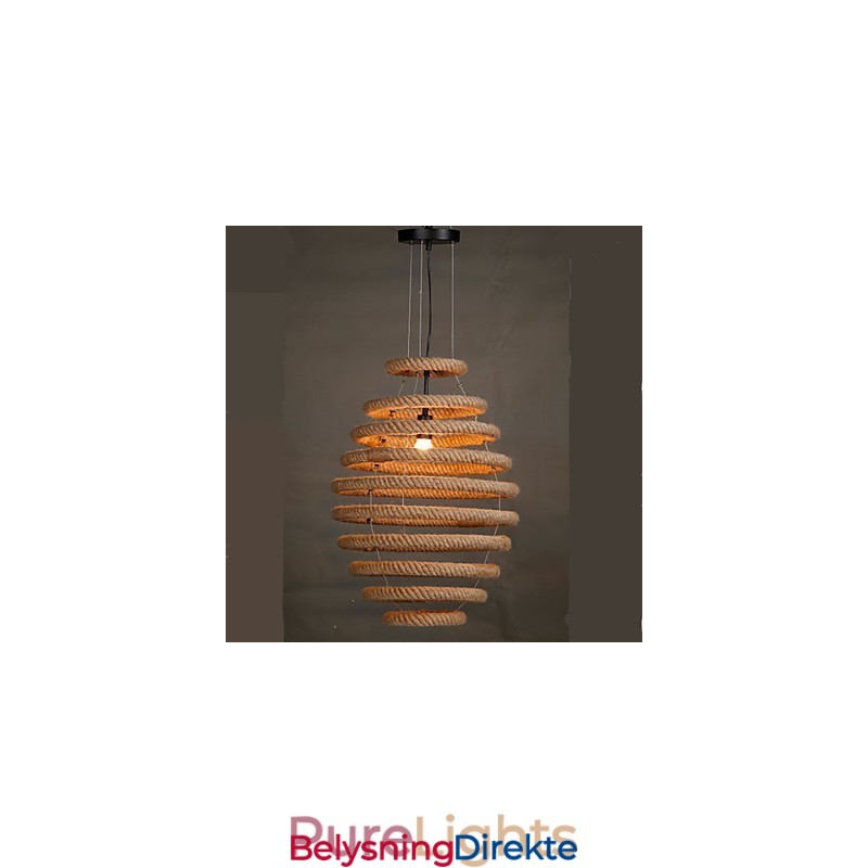 Amerikansk Landlig Hamp Honningkakelysekrone