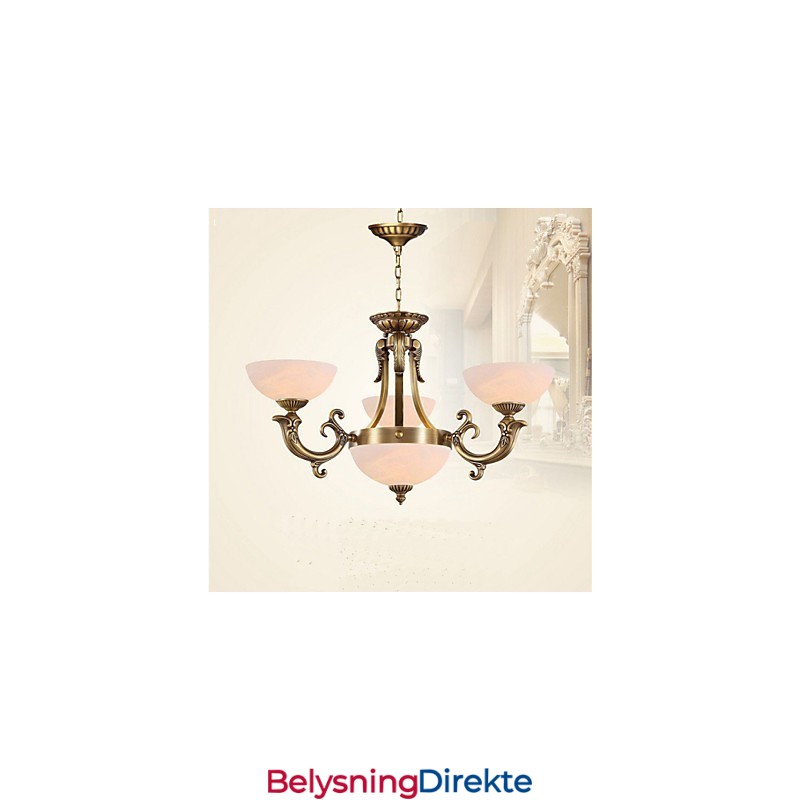 Jane Marble-Belysning Kunstkobberlampe